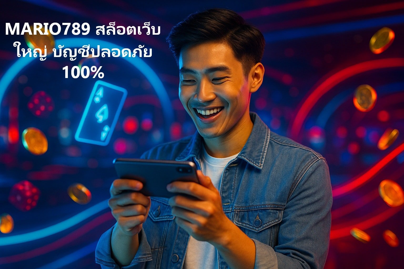MARIO789 สล็อตเว็บใหญ่ บัญชีปลอดภัย 100%