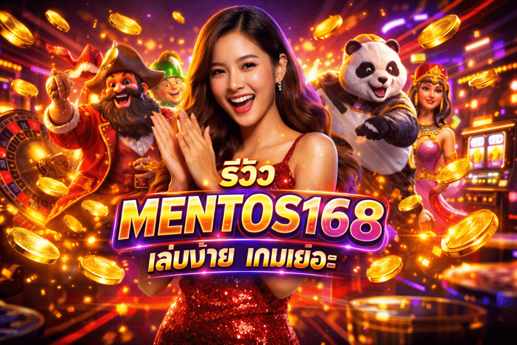 รีวิว MENTOS168 เล่นง่าย เกมเยอะ