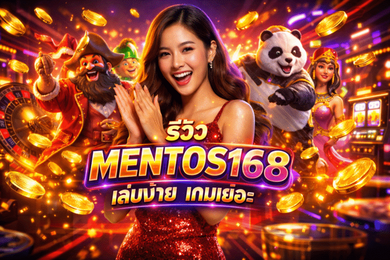 รีวิว MENTOS168 เล่นง่าย เกมเยอะ